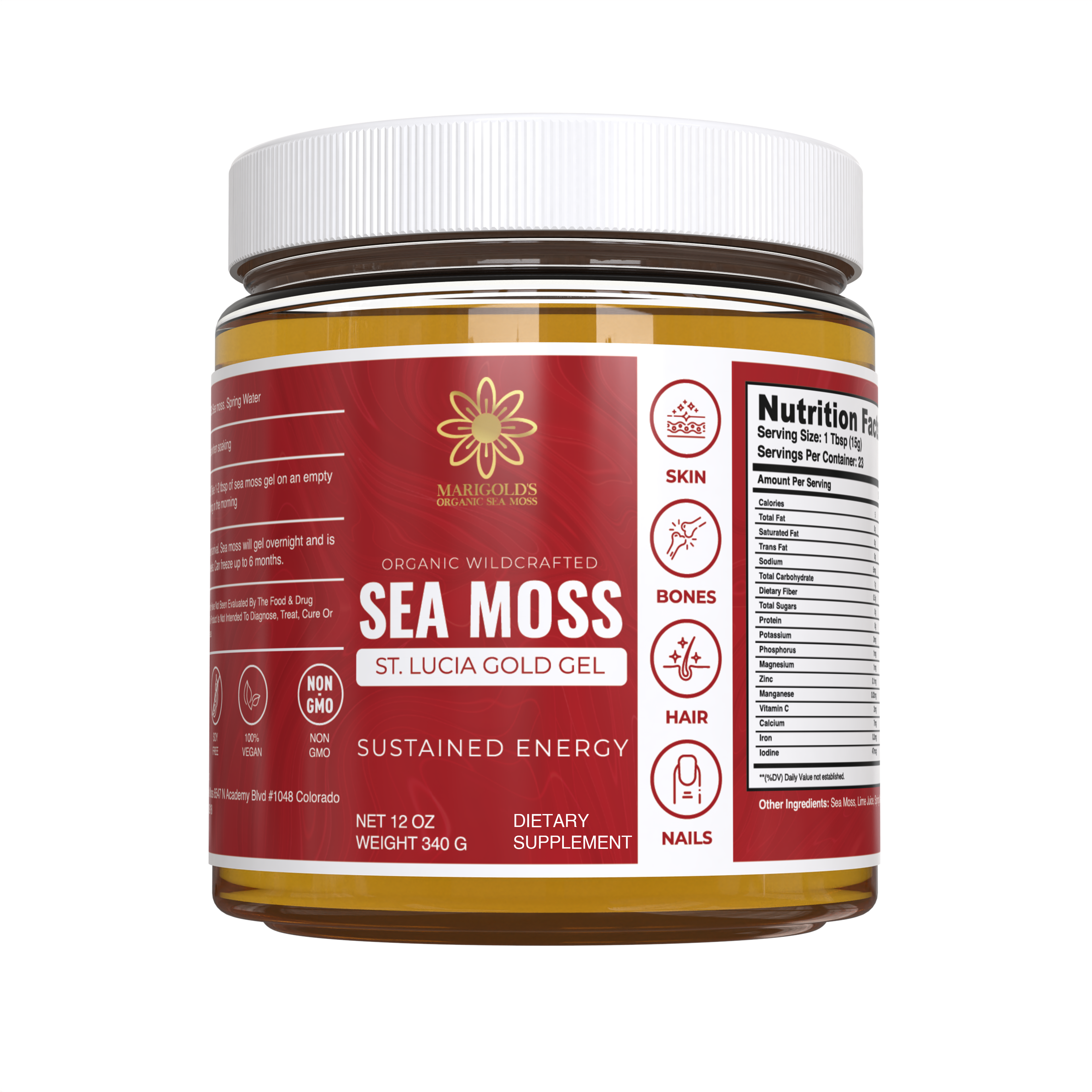 12oz Original Sea Moss Gel